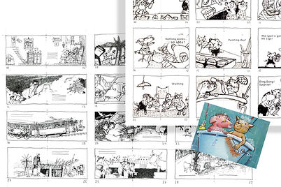 Vom Storytelling zum Storyboard im Kinderbuch