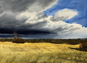 Aquarell Landschaften – Reduktion und Wirkung