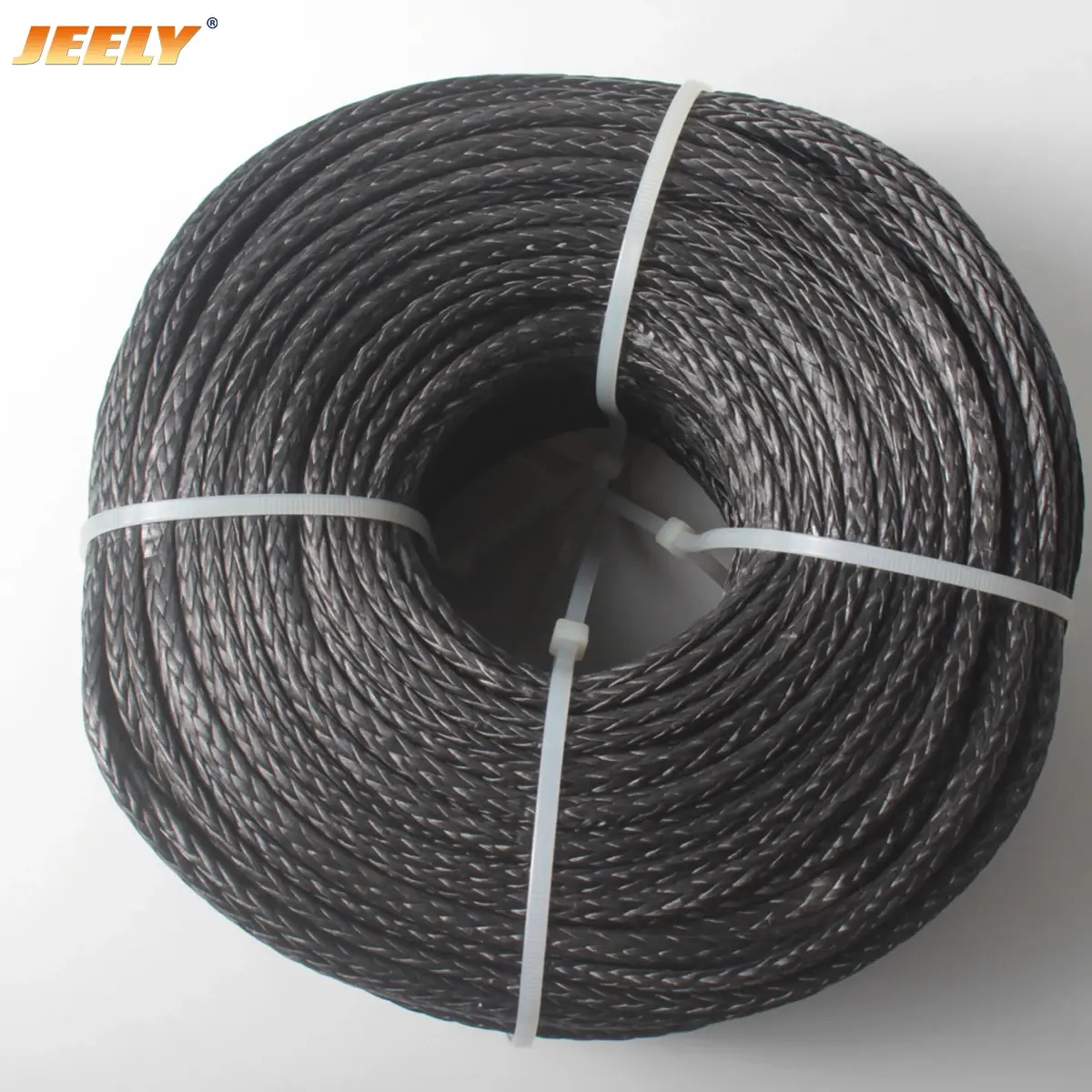Corda Sintética JEELY para Guincho — 5 mm, 50 m | Fibra UHMWPE para 4x4, ATV e U