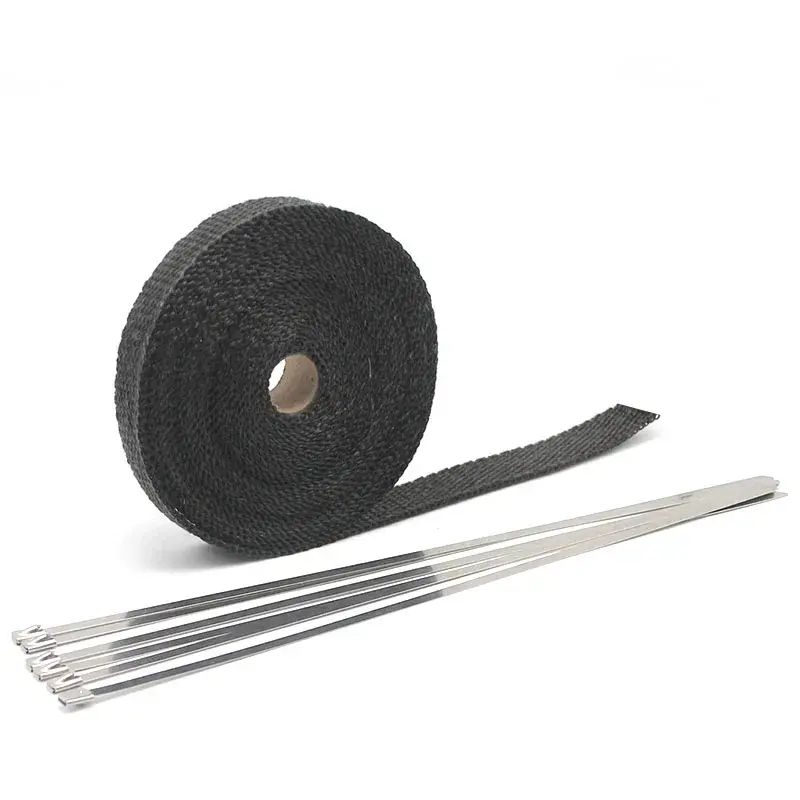 Fita Térmica ZSDTRP para Escapamento — 5 m, 10 m ou 15 m | Proteção contra Calor
