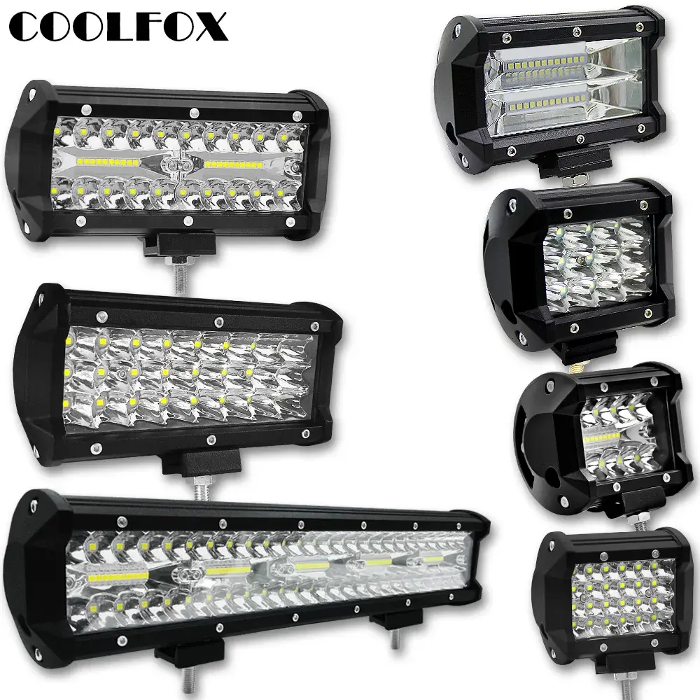300W 120W 72W 36W 12 Volt Led Bar Werklamp Lightbar Led Ramp Spot Offroad Work