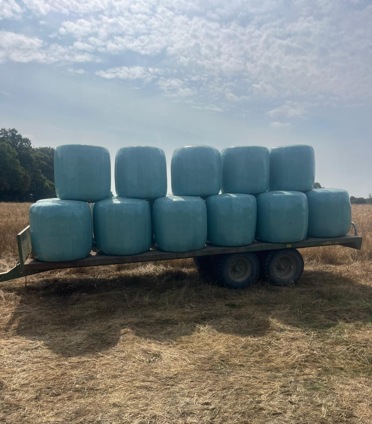 Wrapped and ready for storage