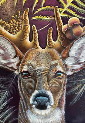 Enchanted Forest detail 1 - Collection Lodge - Alicia Zemanek