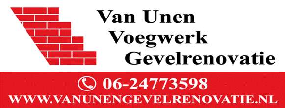 Van Unen Voegwerk Gevelrenovatie specialist in gevelonderhoud en voegwerk