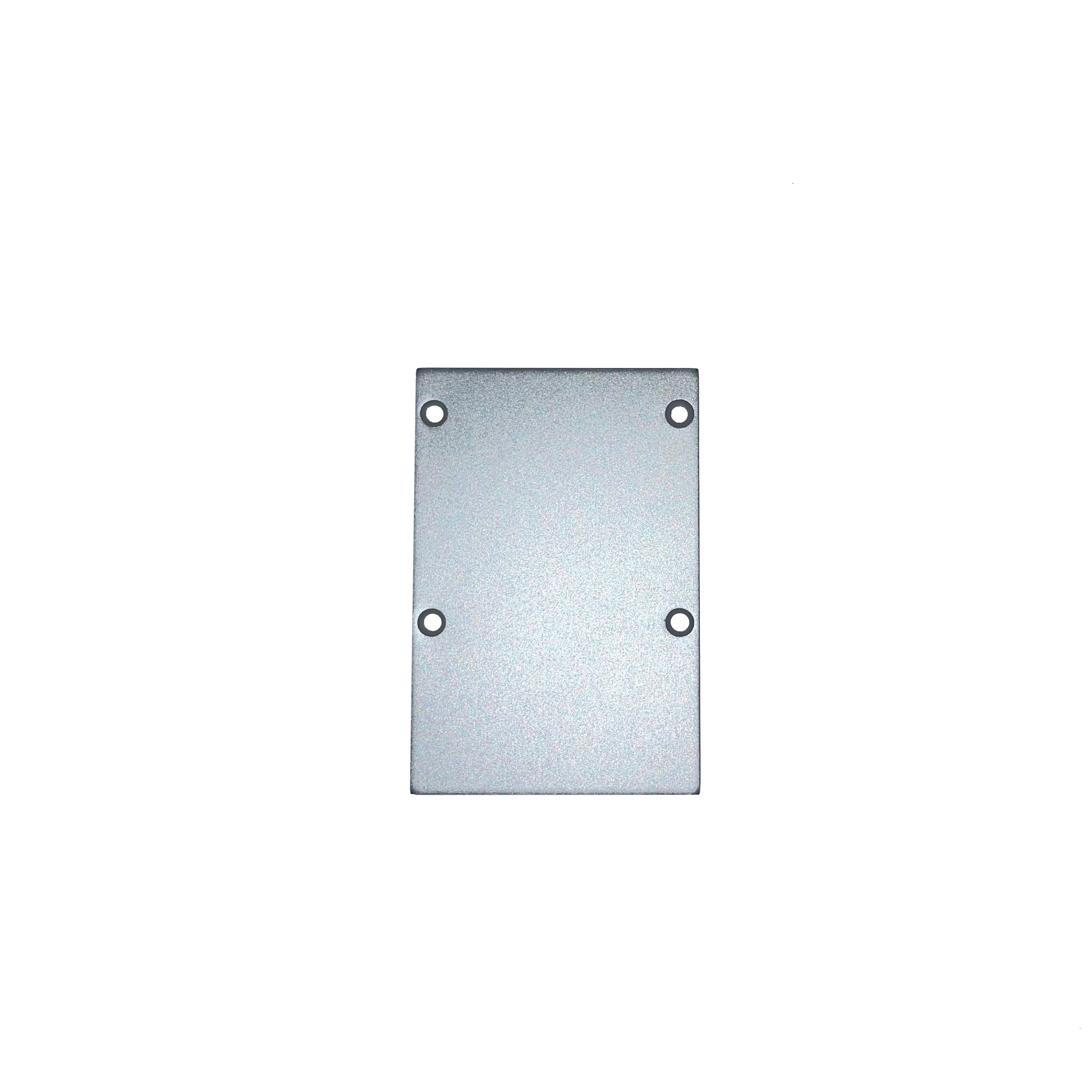 EMBOUT ALUMINIUM SANS PASSAGE DE CABLE POUR PROFIL 5480T - 42400