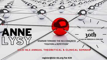 ICLO-NLS WELCOMES ANNE LYSY, KRING, NLS ON SATURDAY 30TH APRIL @ 11 AM.