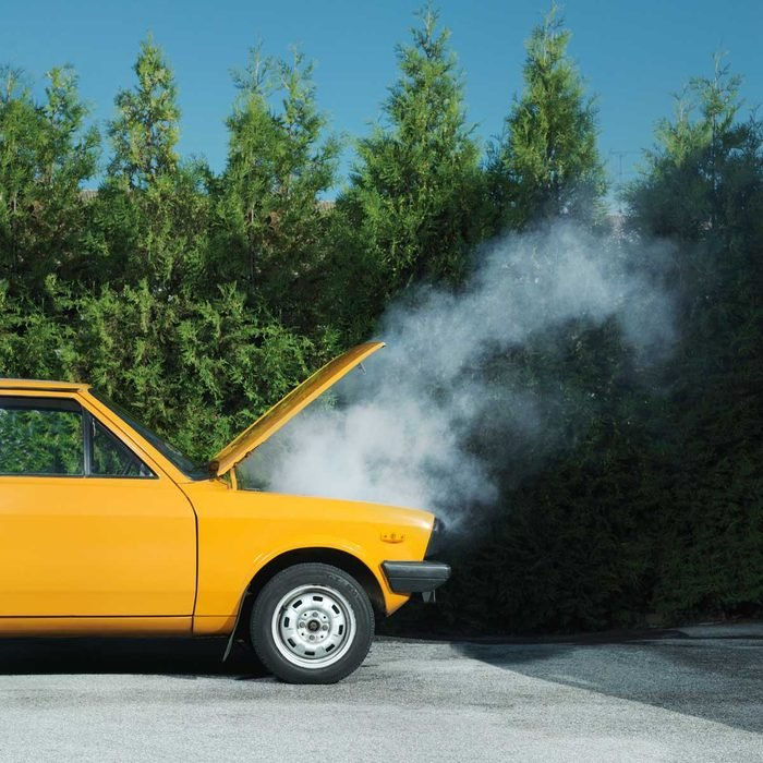 yellow car