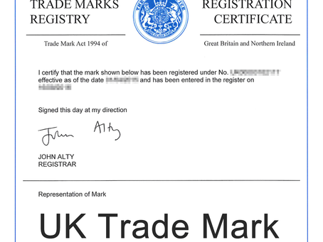 United Kingdom Trademark Registration Costs and Introduction [2020]