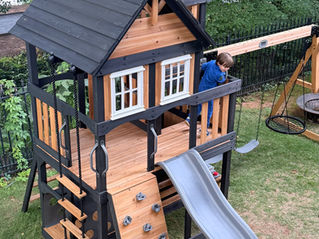 Is an $1,800 Swing Set Worth It? Our Backyard Discovery Mystic Tower Review