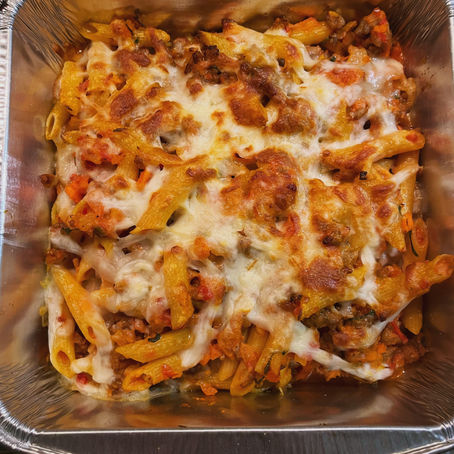 Baked Penne with Sausage