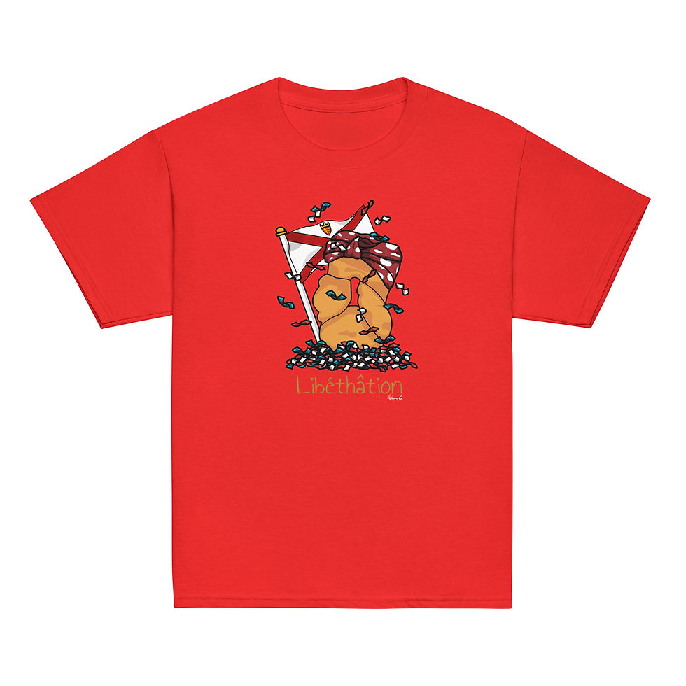 Thumbnail: A Wonderful Liberation Day (Albina) - Kids T-shirt