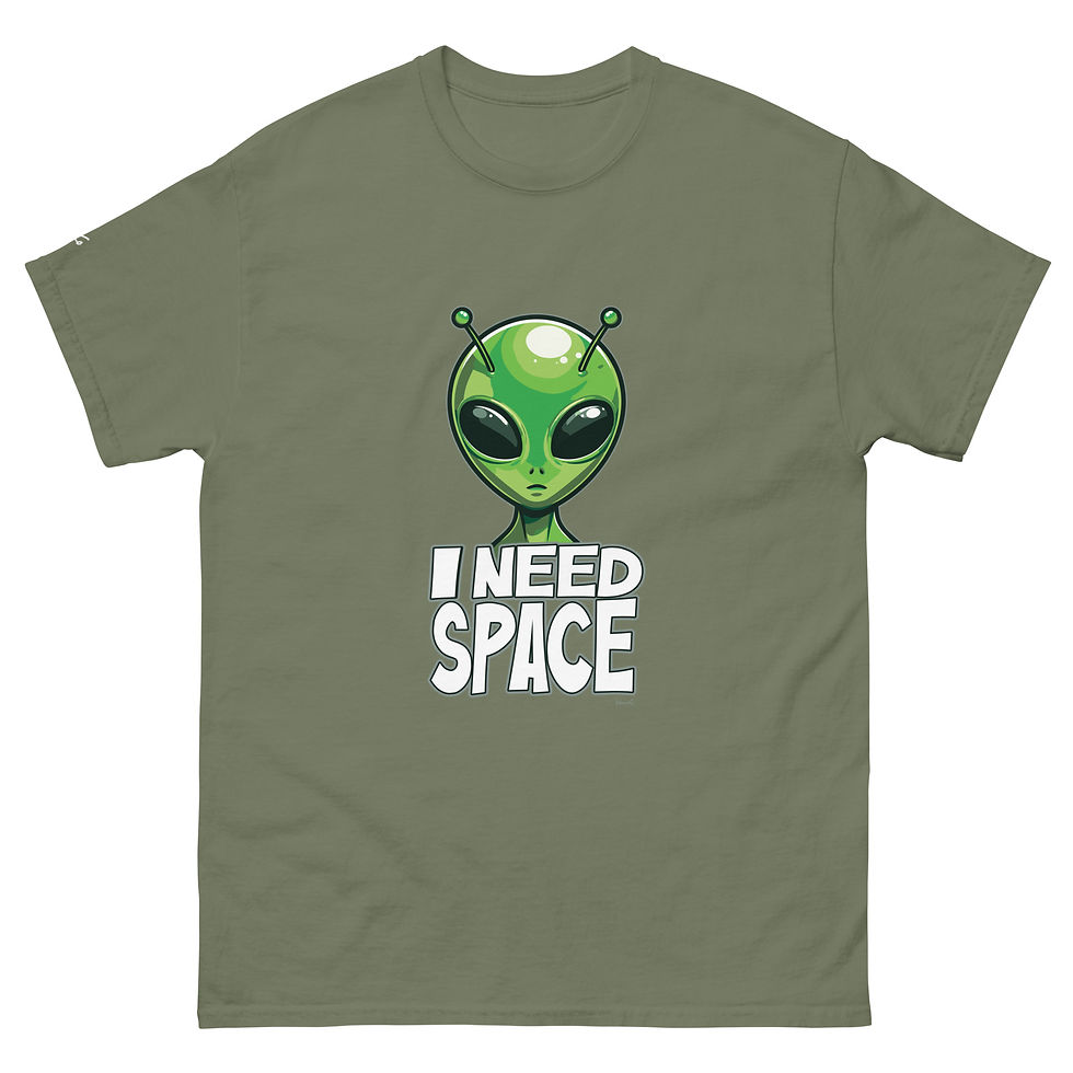 Thumbnail: I Need Space Alien - unisex t-shirt