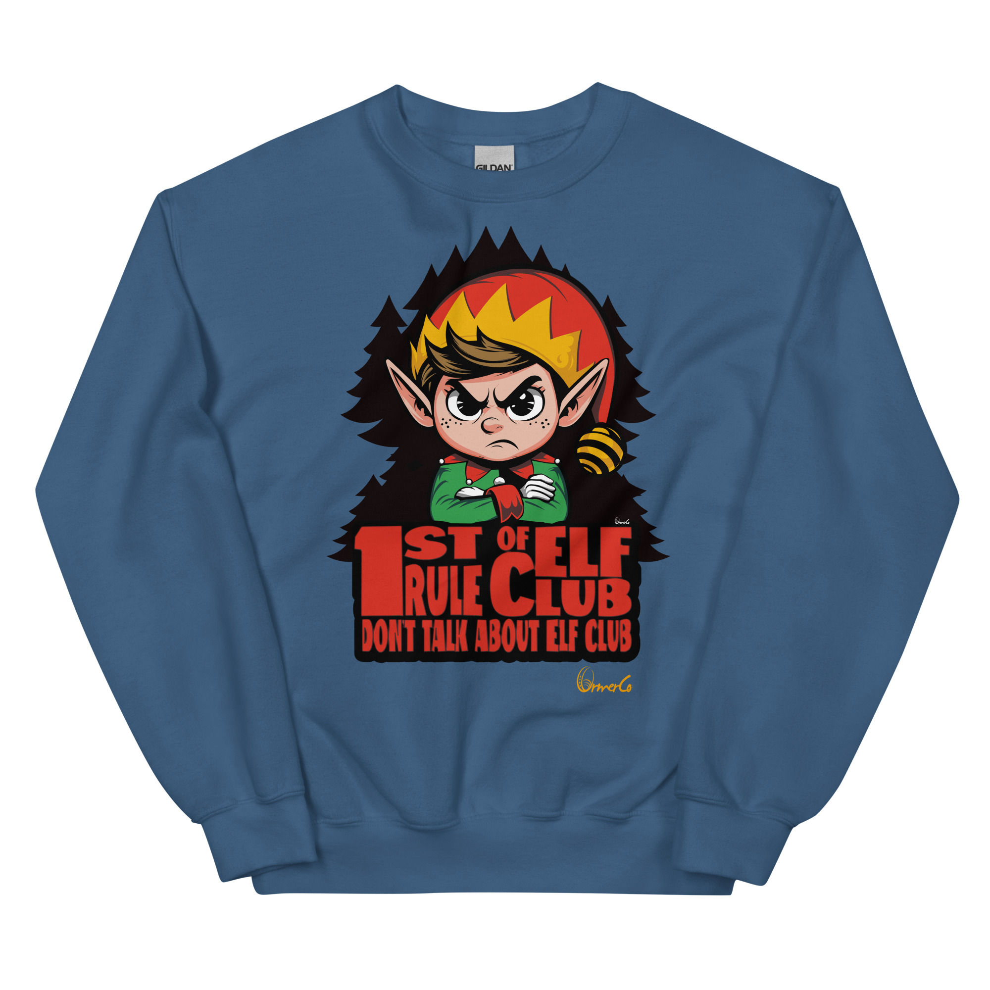 Christmas Red Elf Club - Unisex Sweatshirt