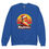 Thumbnail: 70's Christmas Robin - Childrens Sweatshirt