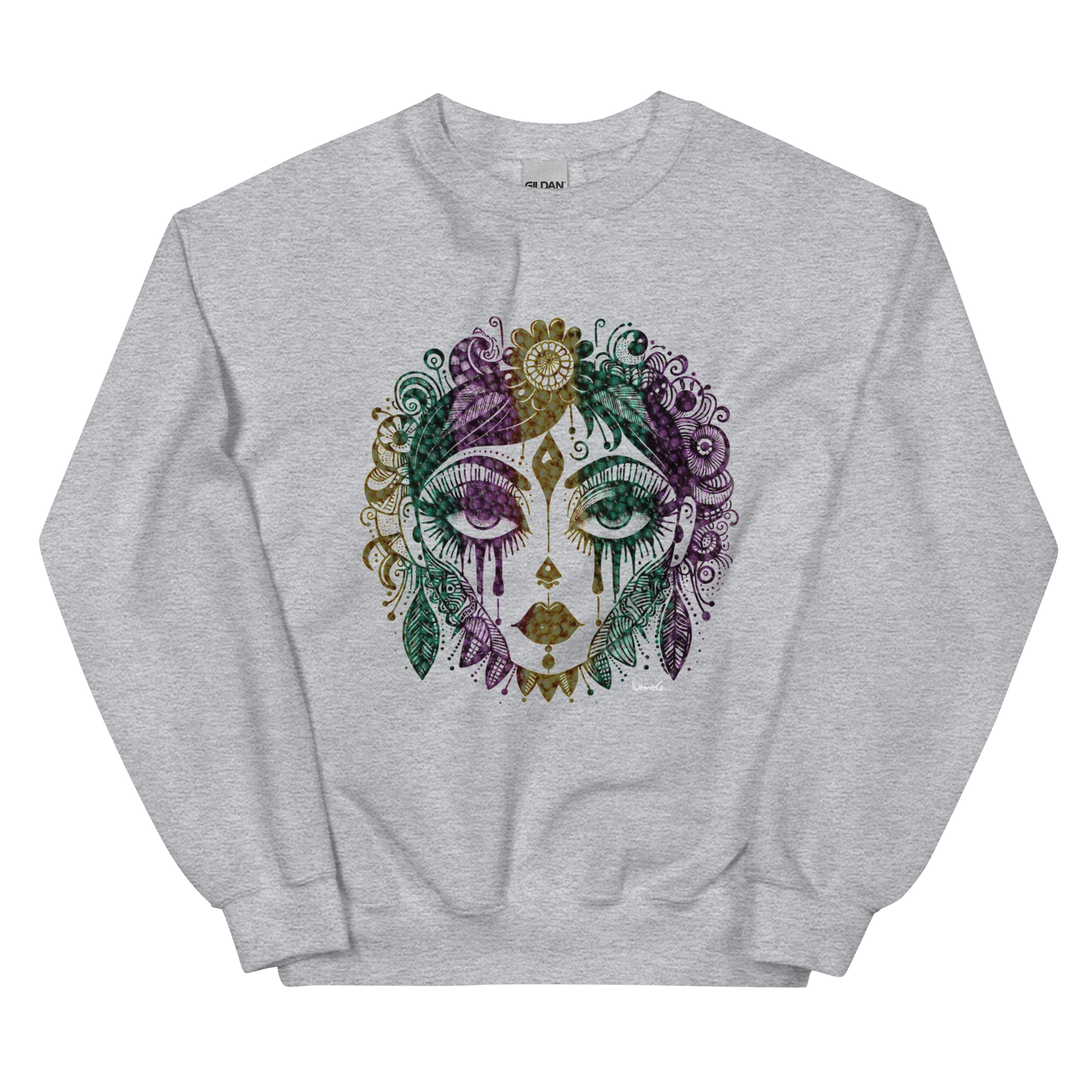 Mardi Gras Girl - unisex sweatshirt