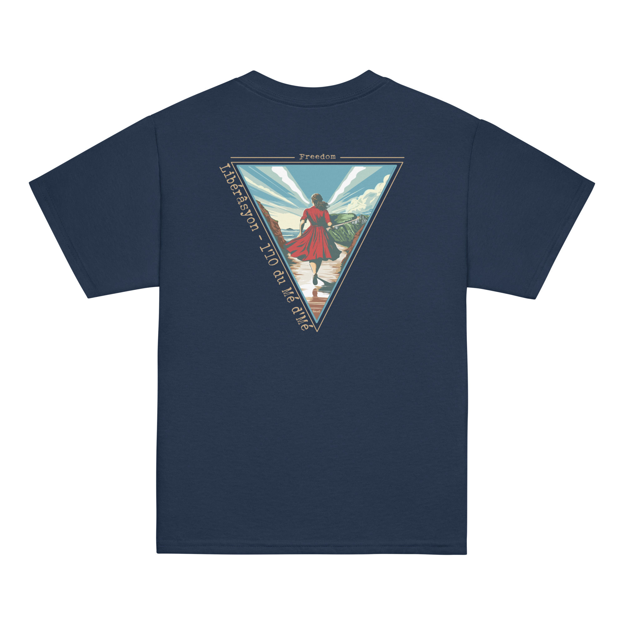 Liberation Sark La Coupée Version (Sercquiais) - Youth T-shirt