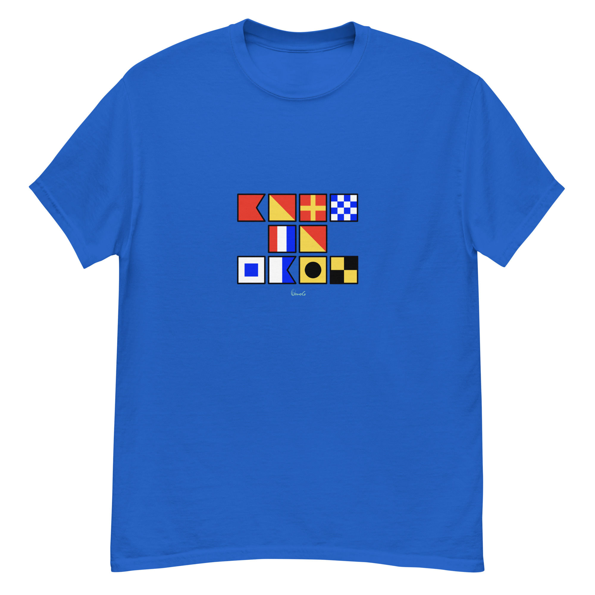 Nautical Flags - Born to Sail - Unisex T-shirt