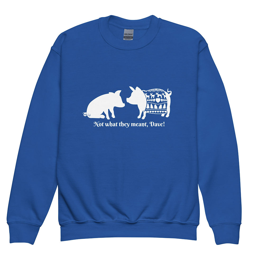 Thumbnail: Pigs in Blankets - Childrens Sweatshirt