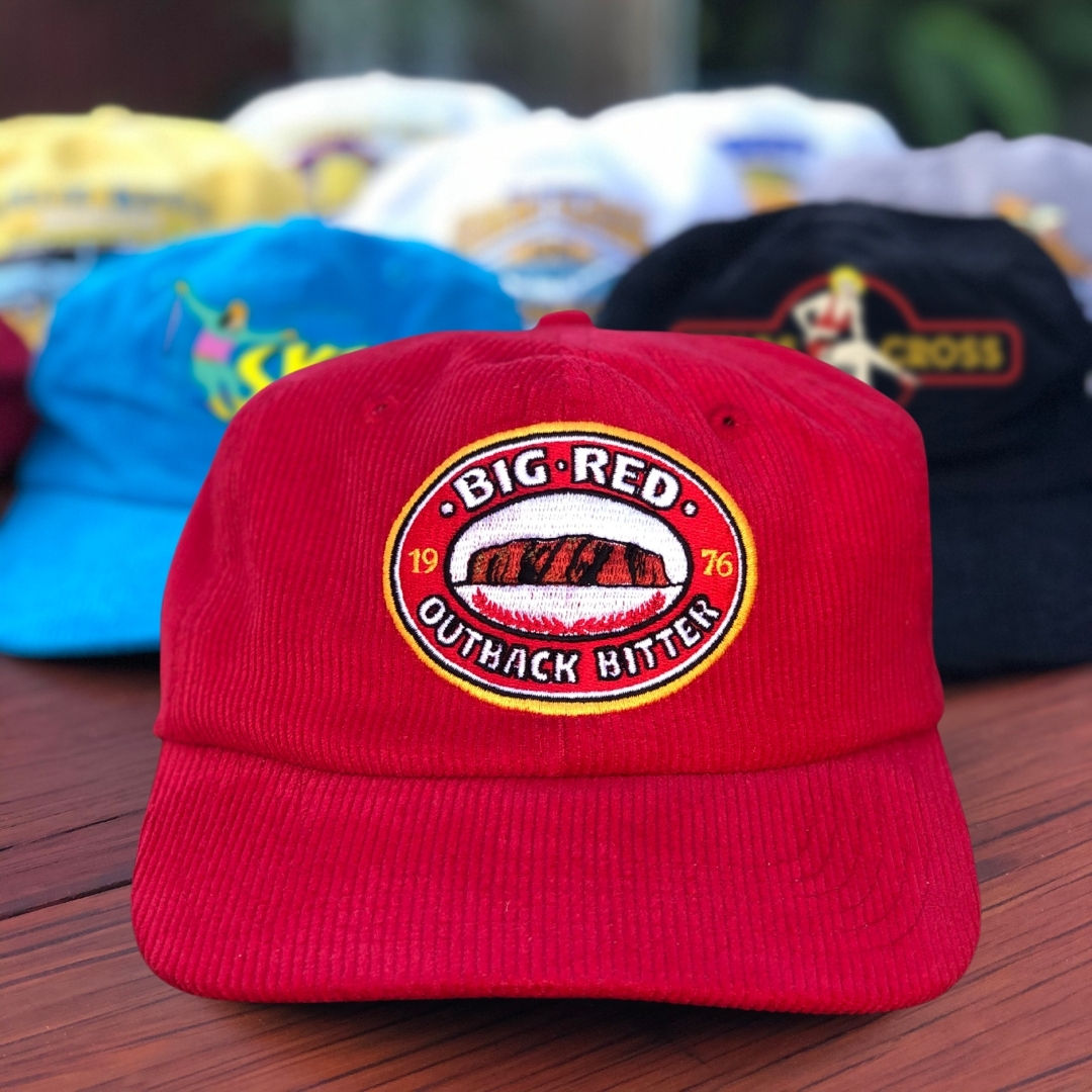 Big Red Outback Bitter Corduroy Hat