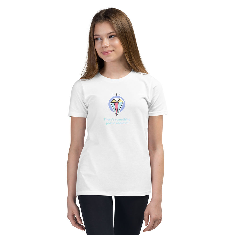 Miniatura: Youth Poetic Short Sleeve T-Shirt