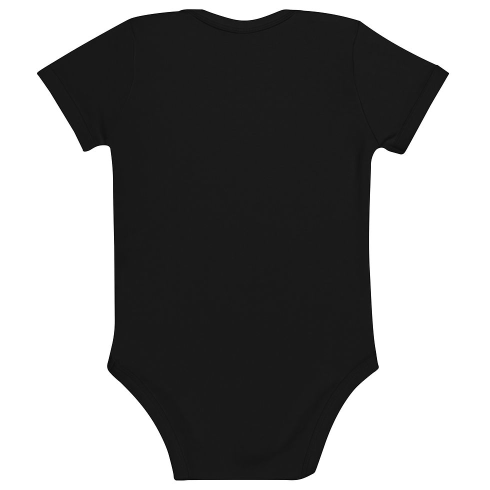 Thumbnail: Organic poetry cotton baby bodysuit