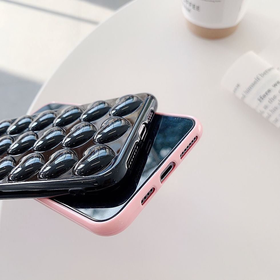 थंबनेल: 3D Love Heart Candy Color Phone Case for iPhone