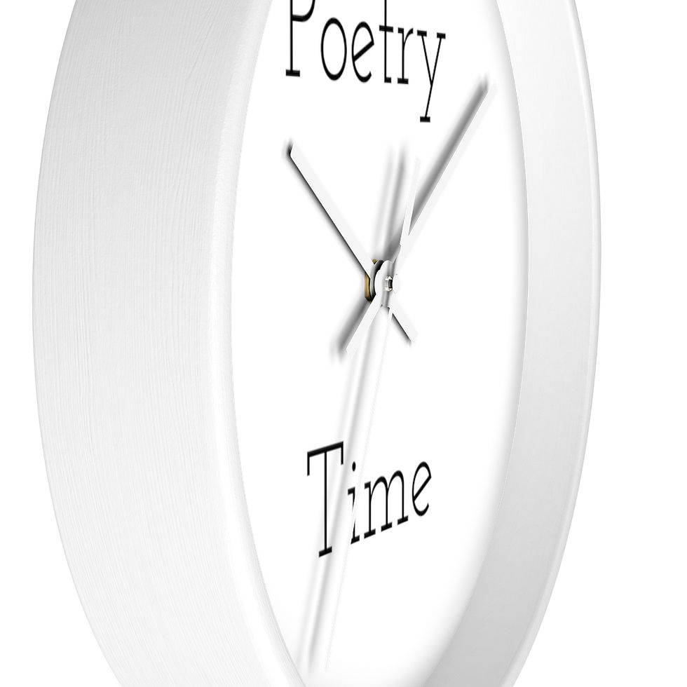 Thumbnail: Poetry Time - Wall clock