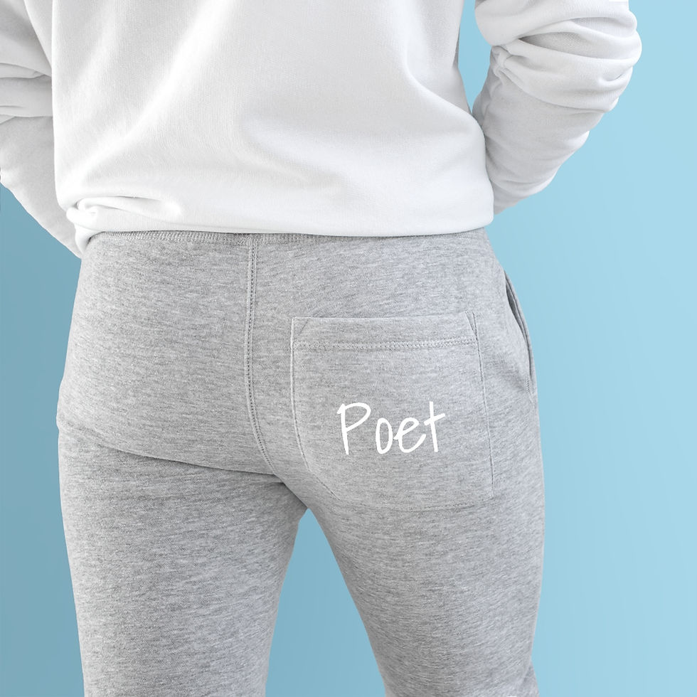 Thumbnail: Premium Poetry Fleece Joggers