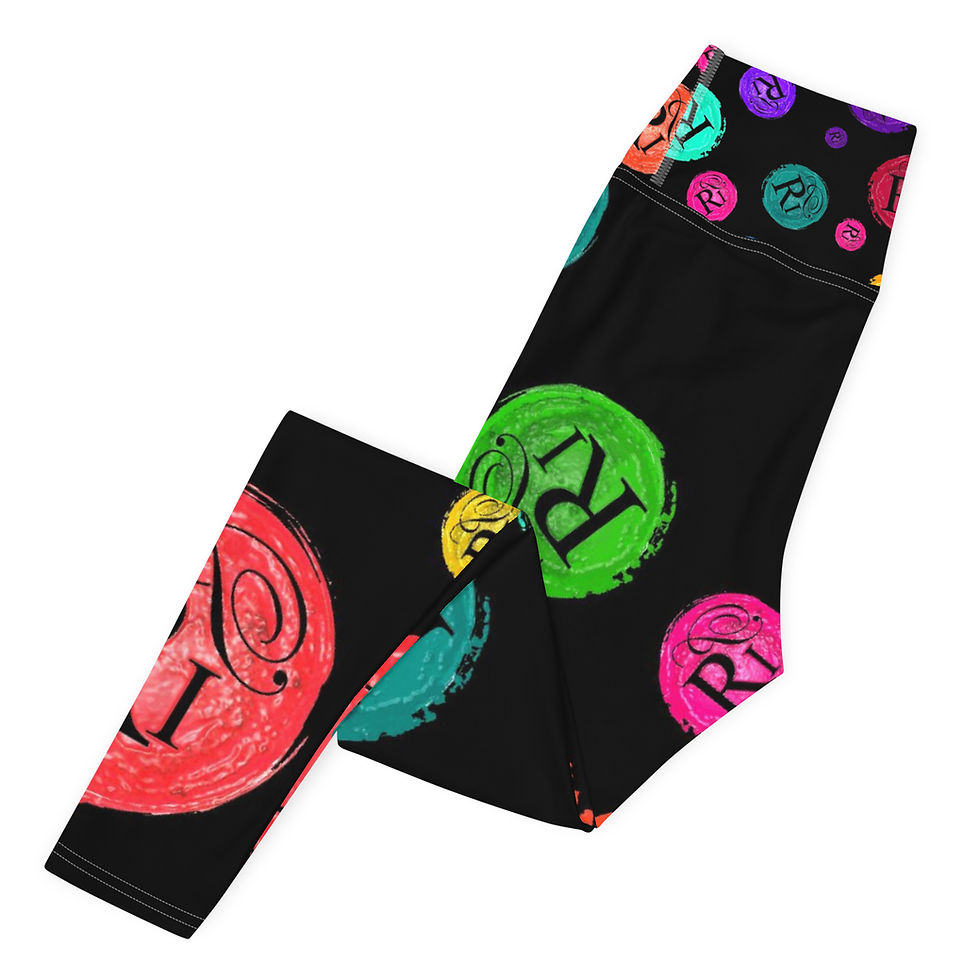 Miniatură: Official Realistic Poetry International Yoga Leggings