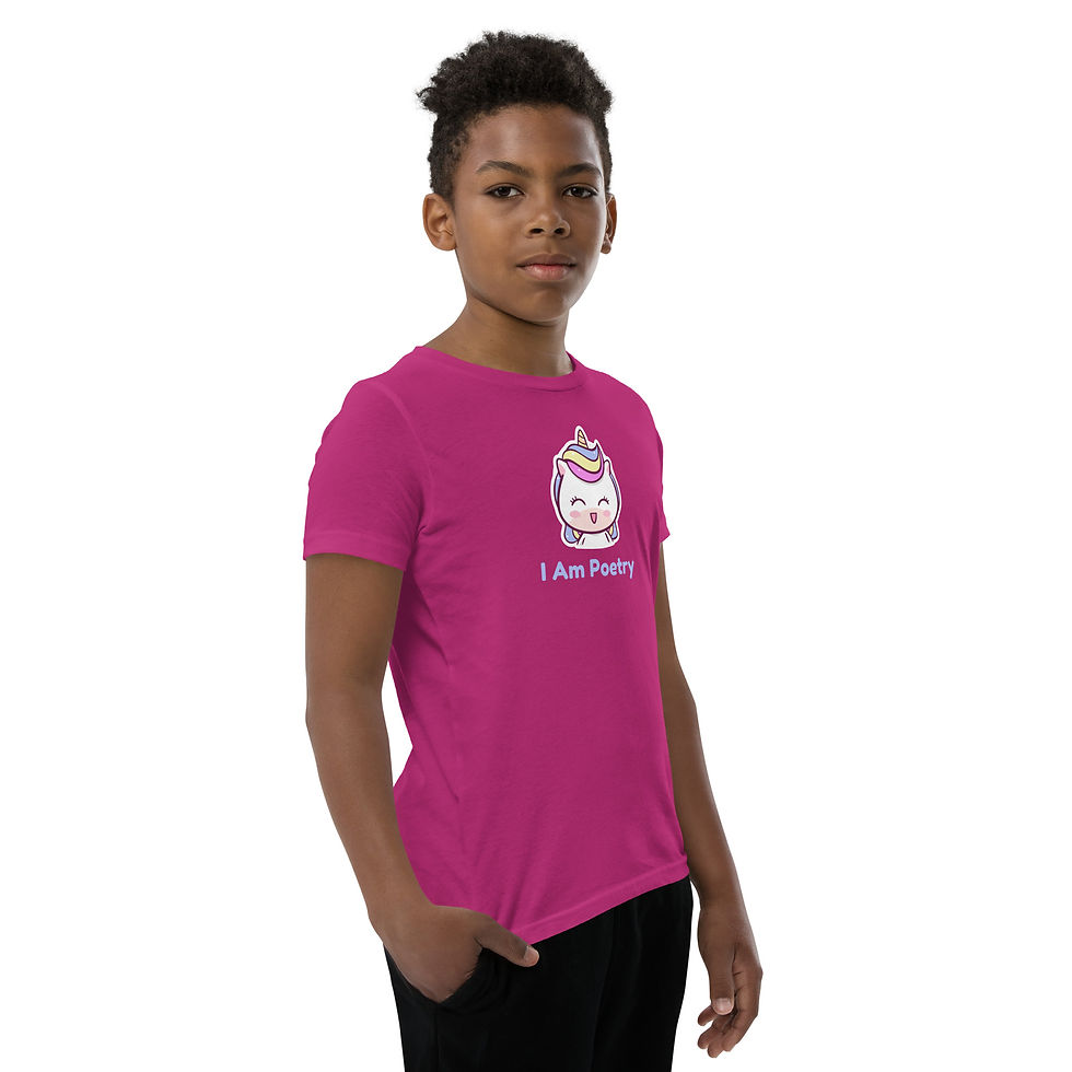 Thumbnail: Youth Poetic Short Sleeve T-Shirt