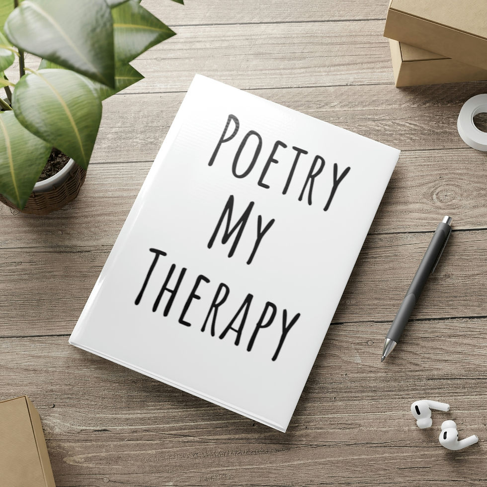 Thumbnail: Hardcover Poetry Notebook s2
