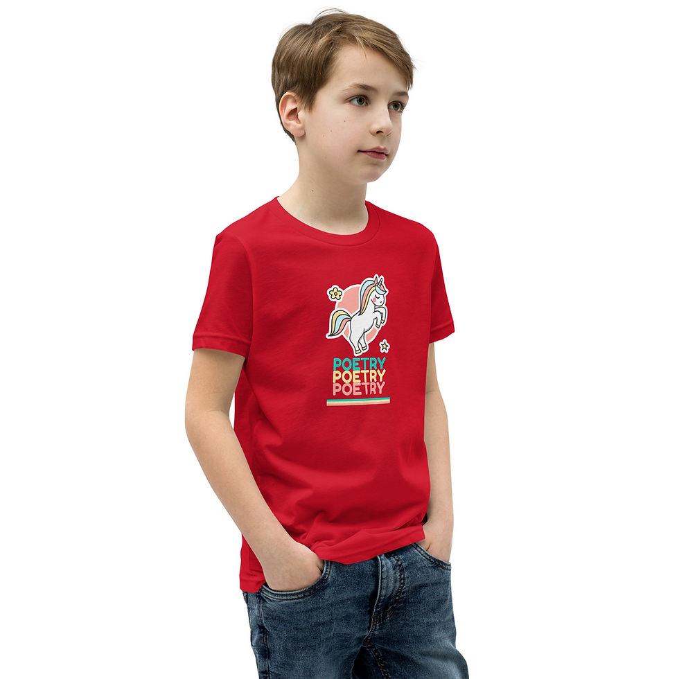 Miniatura: Youth Poetic Short Sleeve T-Shirt