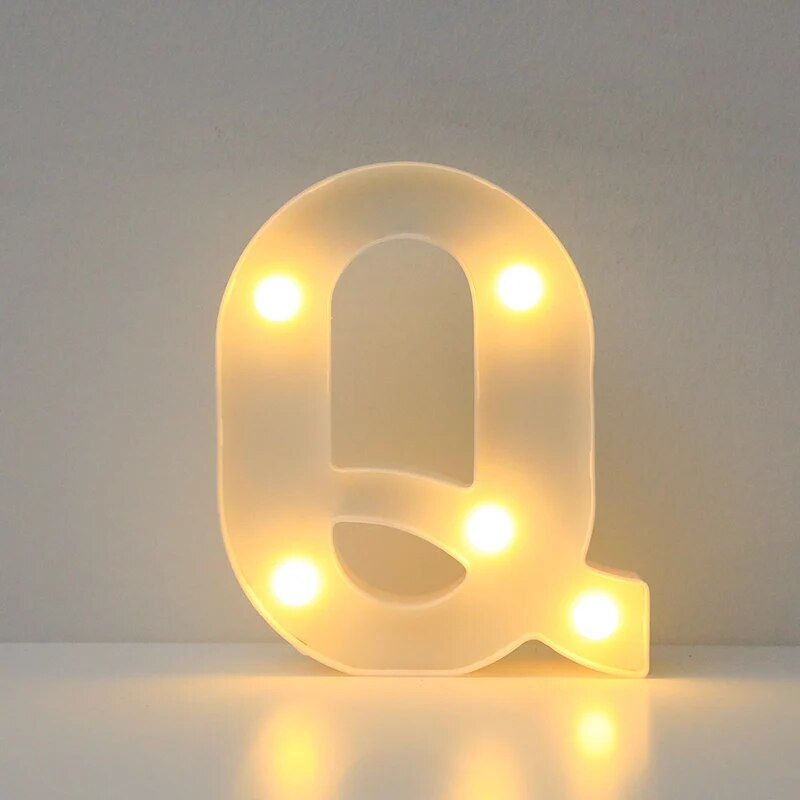 Μικρογραφία: Alphabet LED Letter Lights Luminous Decoration