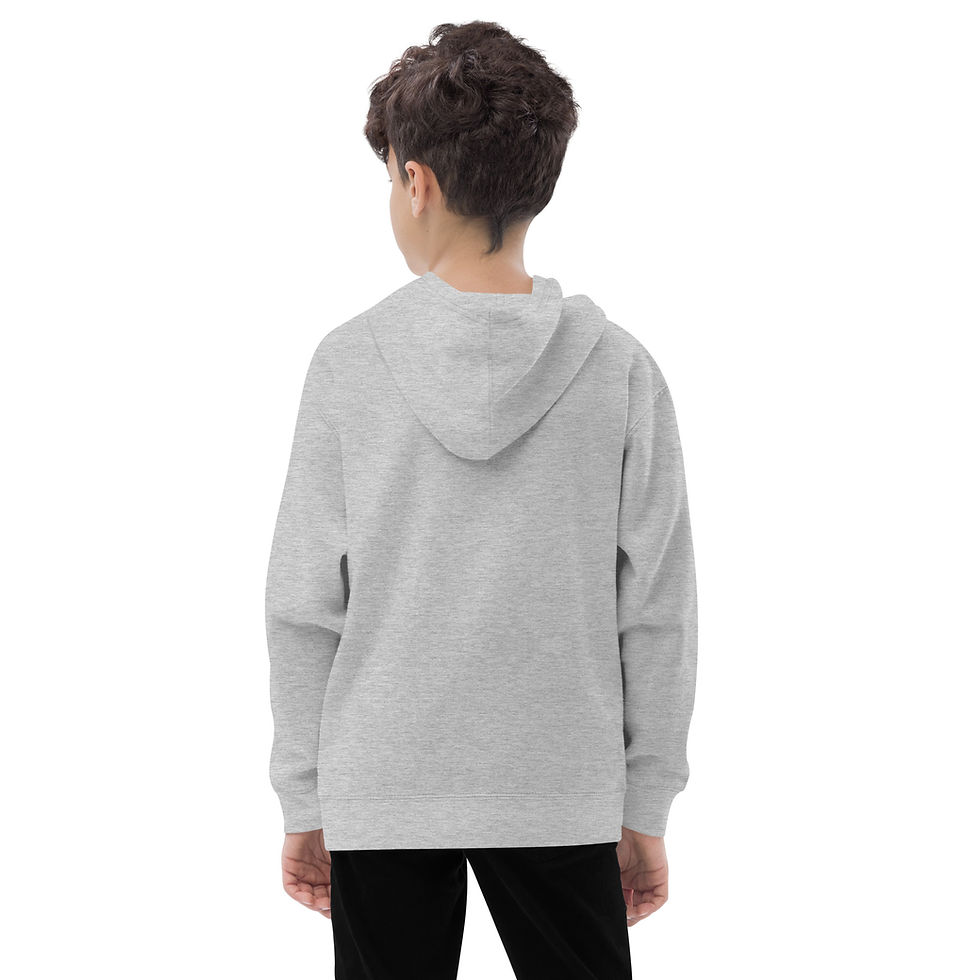 Thumbnail: Kids fun poetry fleece hoodie