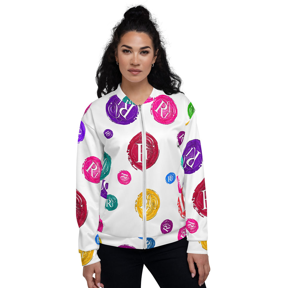 Miniatiūra: Official Realistic Poetry International Unisex Bomber Jacket