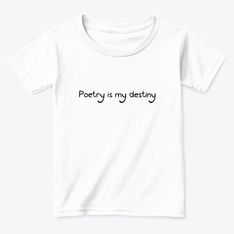 ภาพขนาดย่อ: Poetry is My Destiny poetry kids tee