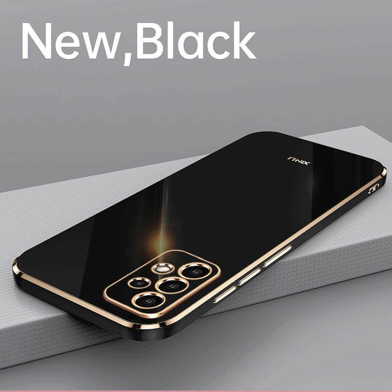 Miniature : Solid Color Plating Silicone Phone Case for Samsung Galaxy