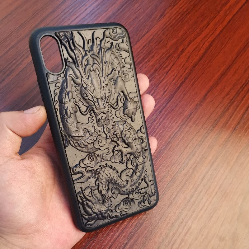 Thumbnail: Luxury Carved 3D Case for iPhone