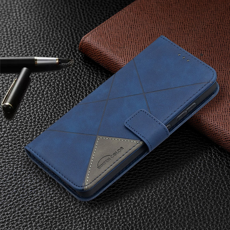 Miniatura: Wallet Flip Leather Case For Samsung Galaxy