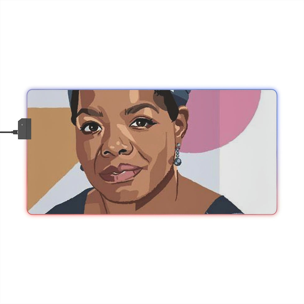 Thumbnail: Official Realistic Poetry International LED Mouse Pad