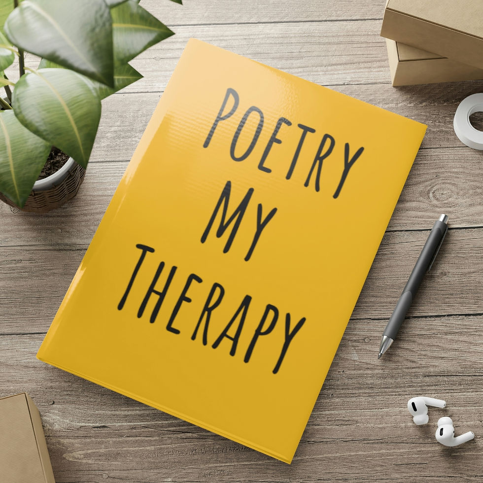 Thumbnail: Hardcover Poetry Notebook s1