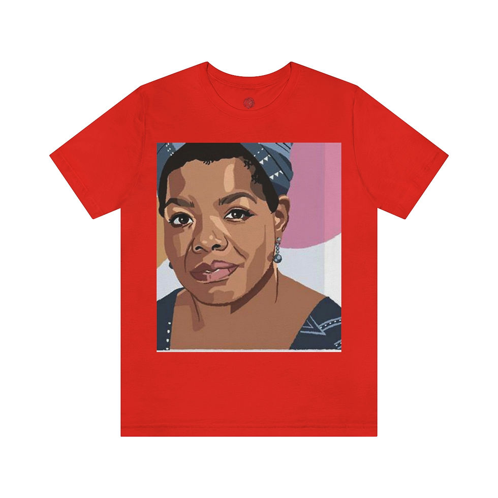 Thumbnail: MAYA ANGELOU Unisex Short Sleeve Tee