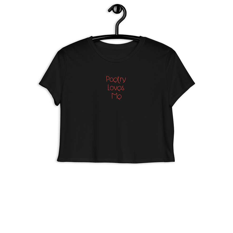Pikkukuva: Poetry Loves Me Crop Tee