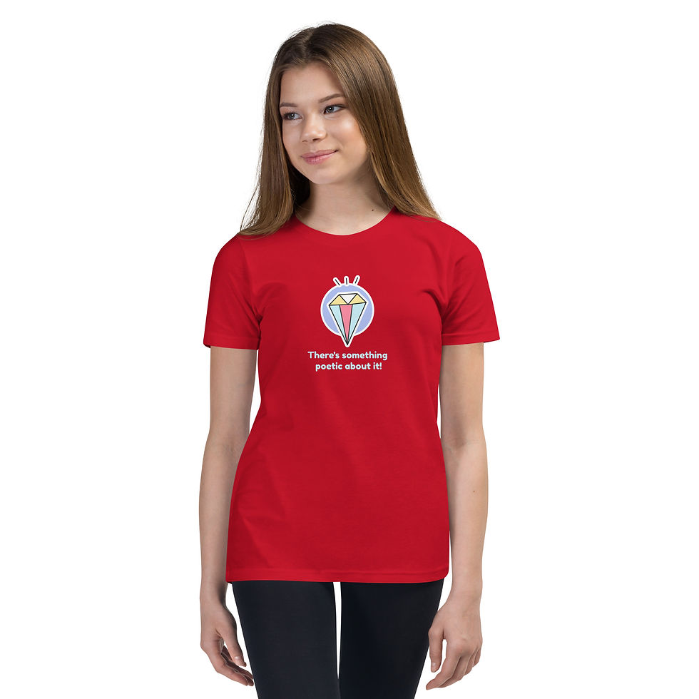 Thumbnail: Youth Poetic Short Sleeve T-Shirt