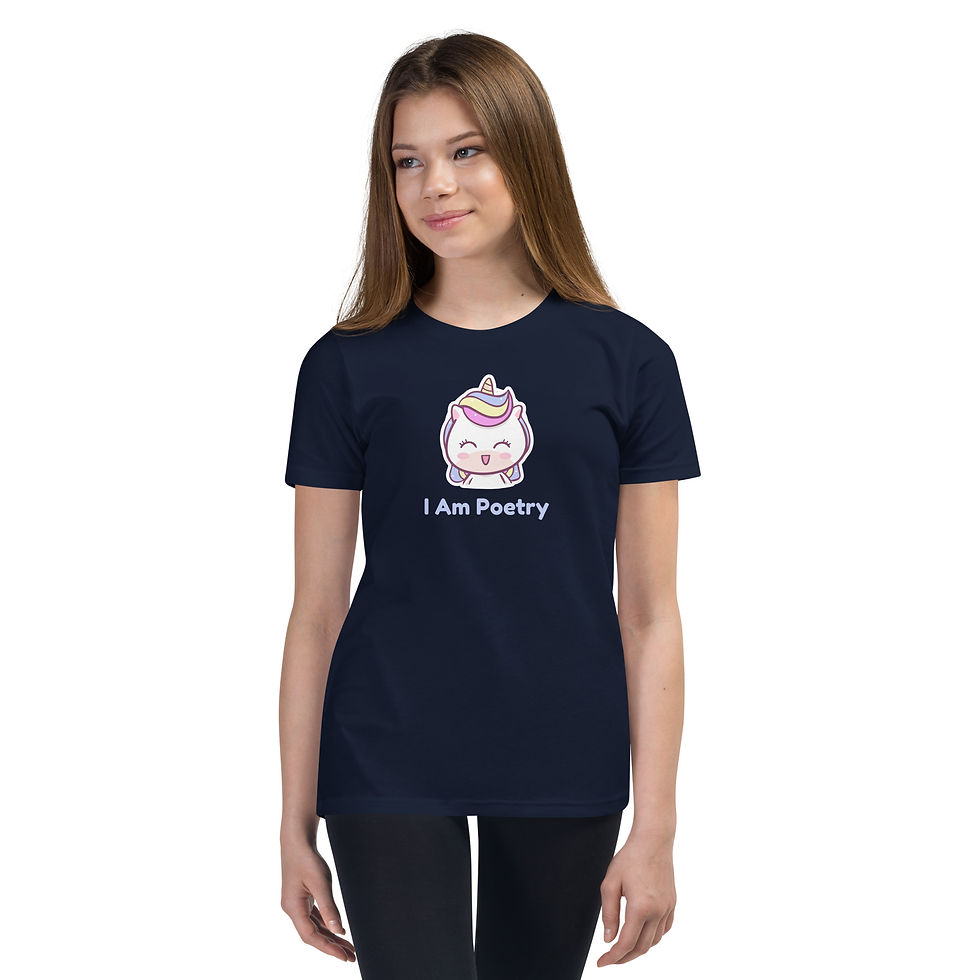 Thumbnail: Youth Poetic Short Sleeve T-Shirt