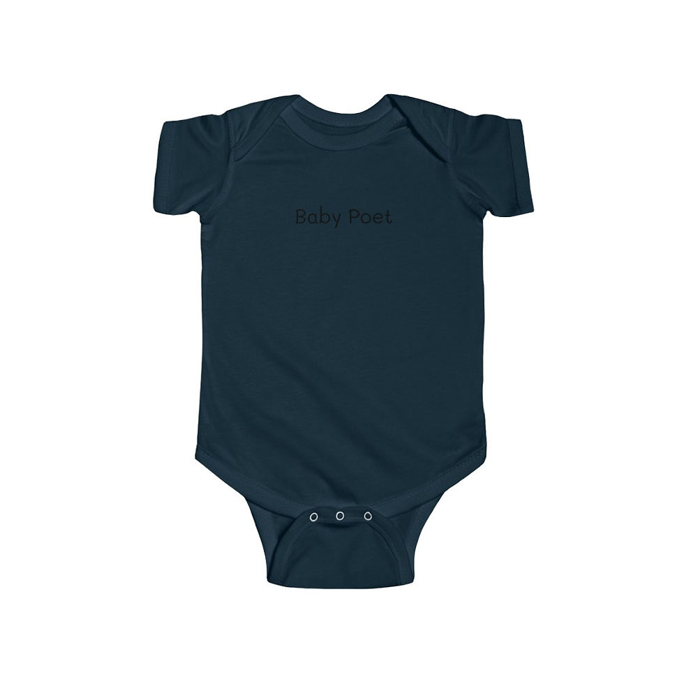 Miniatura: Baby Poet Infant Fine Jersey Bodysuit