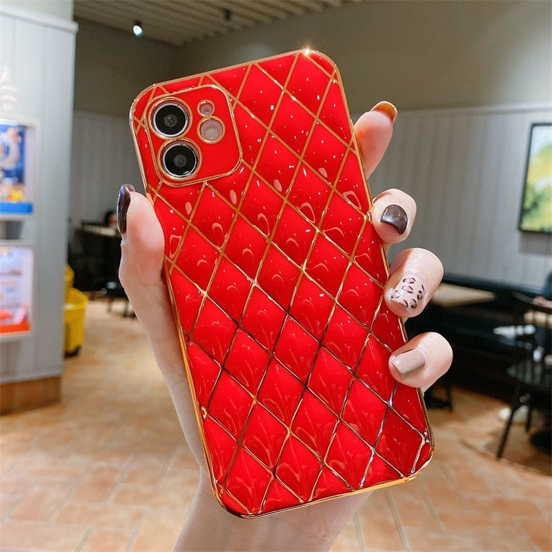 Thumbnail: Luxury Geometric Phone Case For iPhone