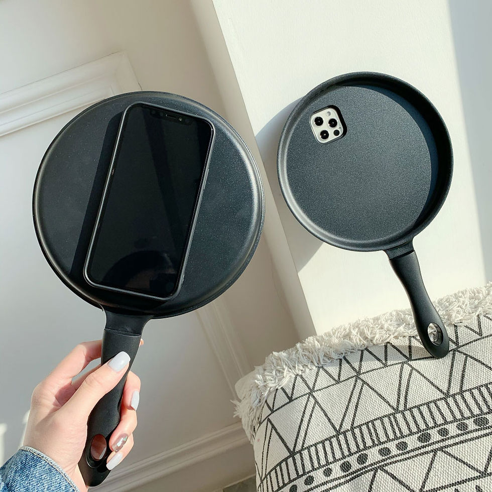 Thumbnail: 3D Funny Saucepan Phone Case For iPhone