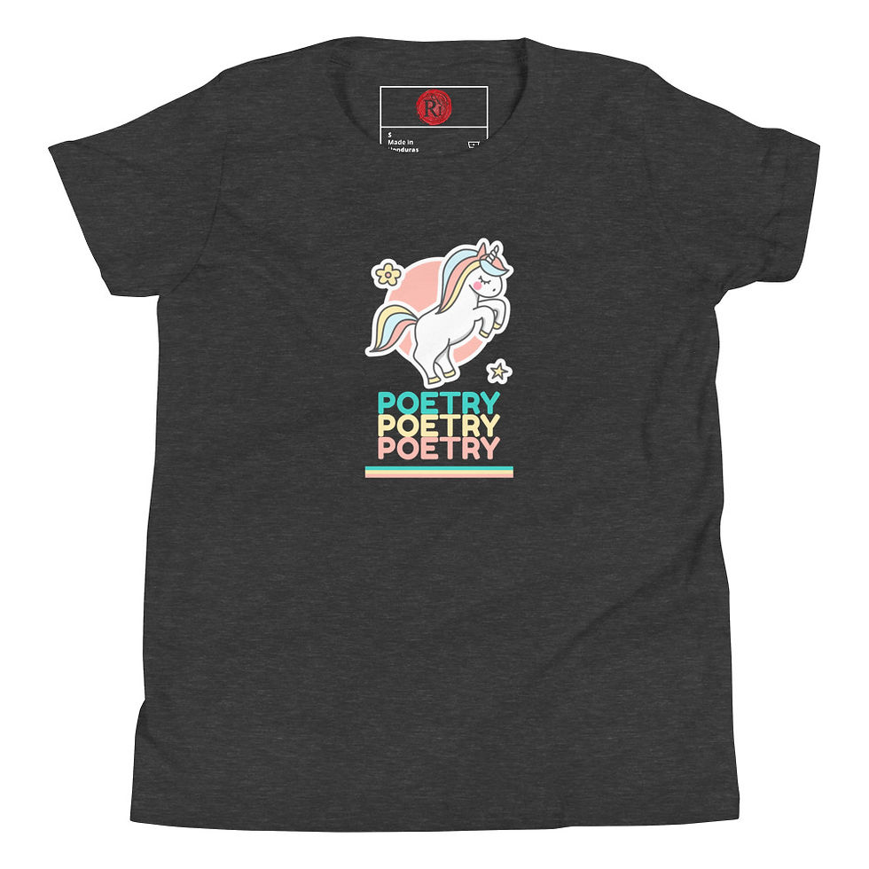 Miniatura: Youth Poetic Short Sleeve T-Shirt