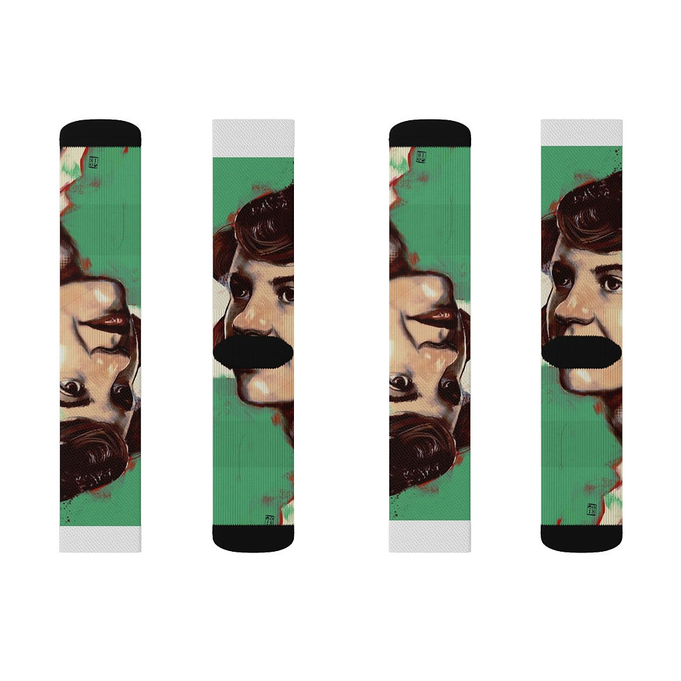 Indexkép: Sylvia Plath Fun Poetry Socks
